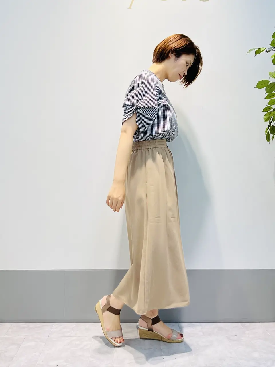 ANY SIS 岡本 コーディネート画像