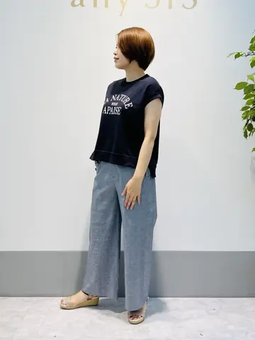 ANY SIS 岡本 コーディネート画像