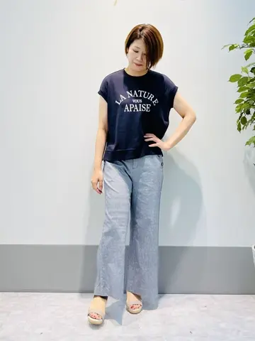 ANY SIS 岡本 コーディネート画像