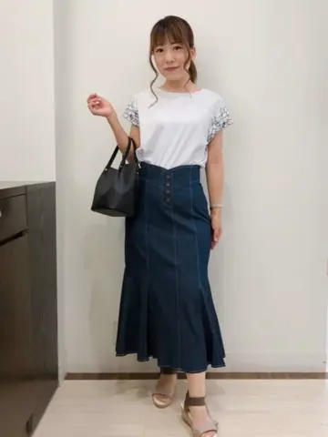 ANY SIS スタッフ コーディネート画像