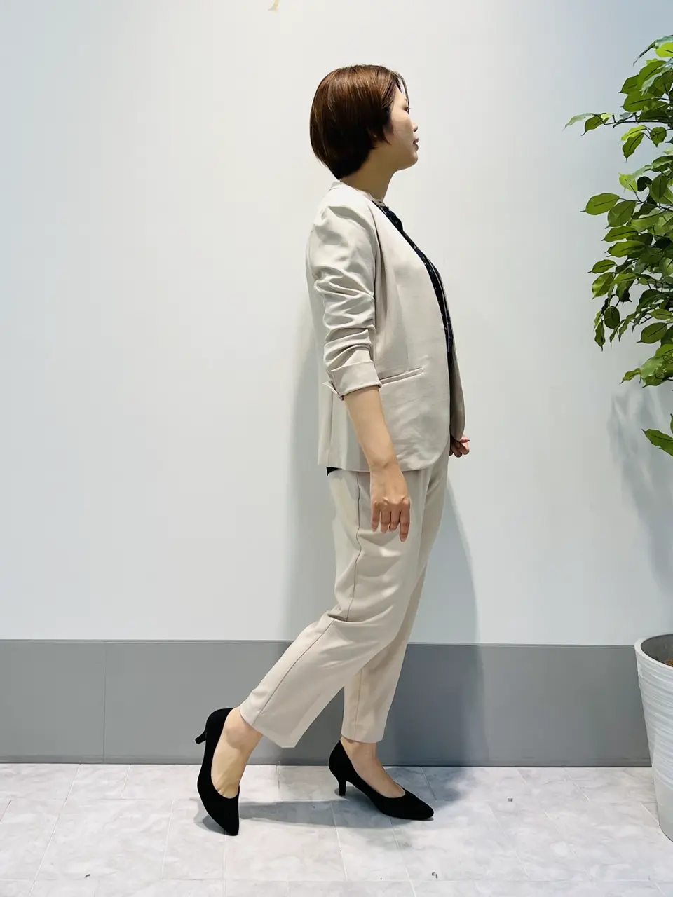 ANY SIS 岡本 コーディネート画像