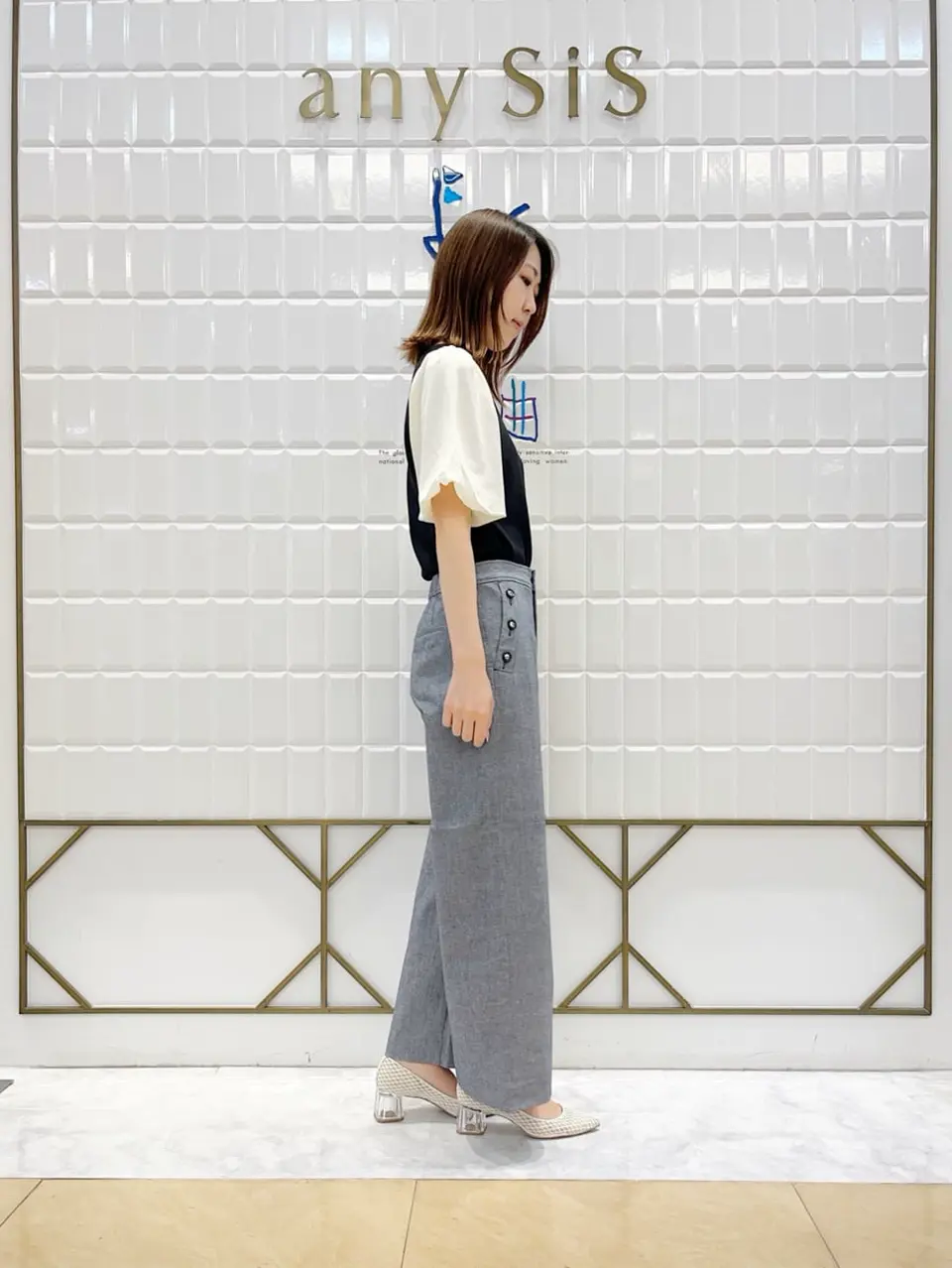 ANY SIS 上田 コーディネート画像