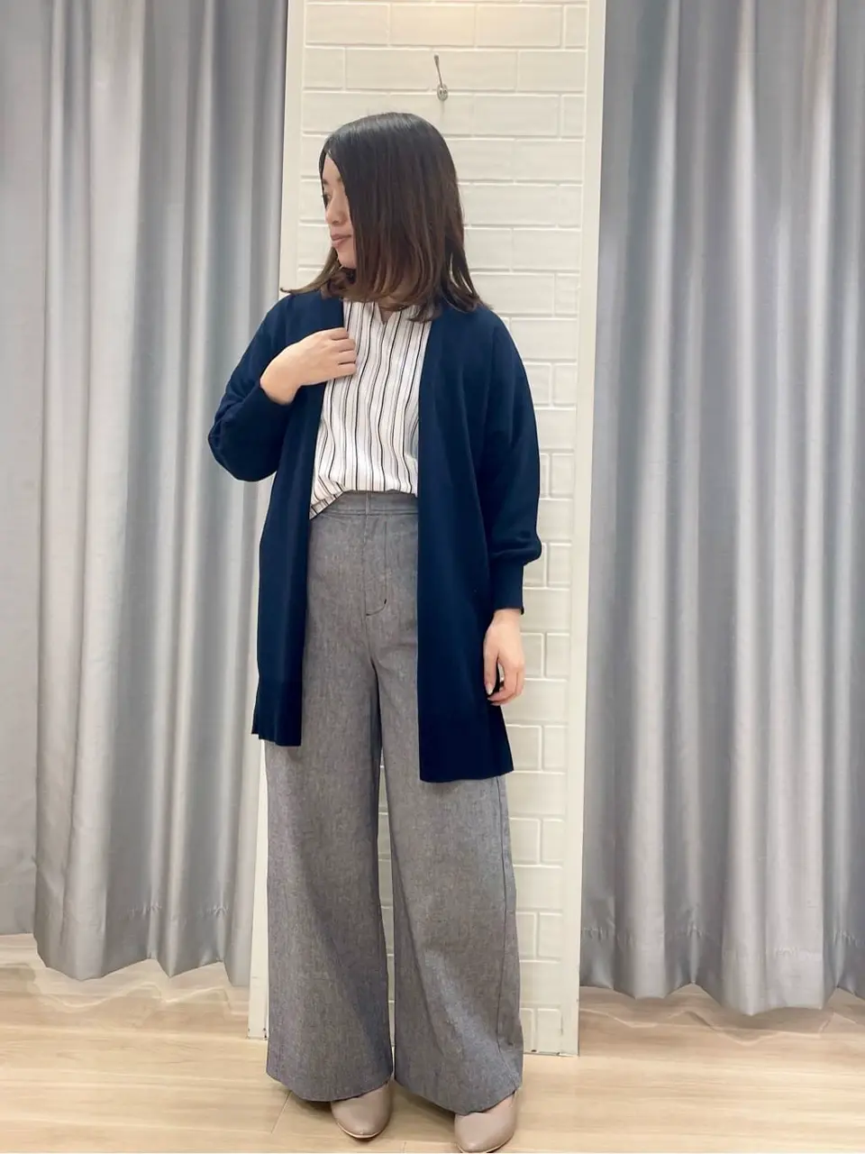 ANY SIS 丸岡 コーディネート画像