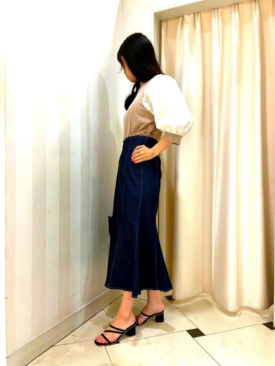 ANY SIS スタッフ コーディネート画像