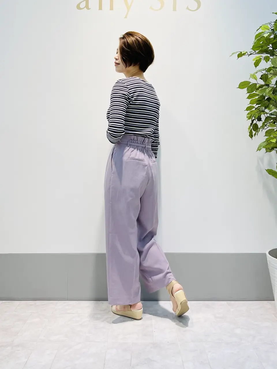 ANY SIS 岡本 コーディネート画像