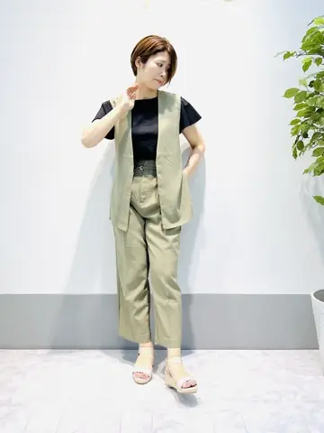 ANY SIS 岡本 コーディネート画像