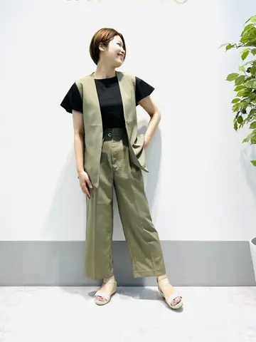 ANY SIS 岡本 コーディネート画像