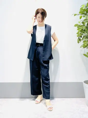 ANY SIS 岡本 コーディネート画像