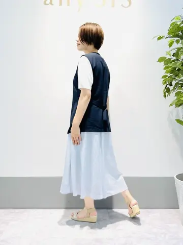 ANY SIS 岡本 コーディネート画像