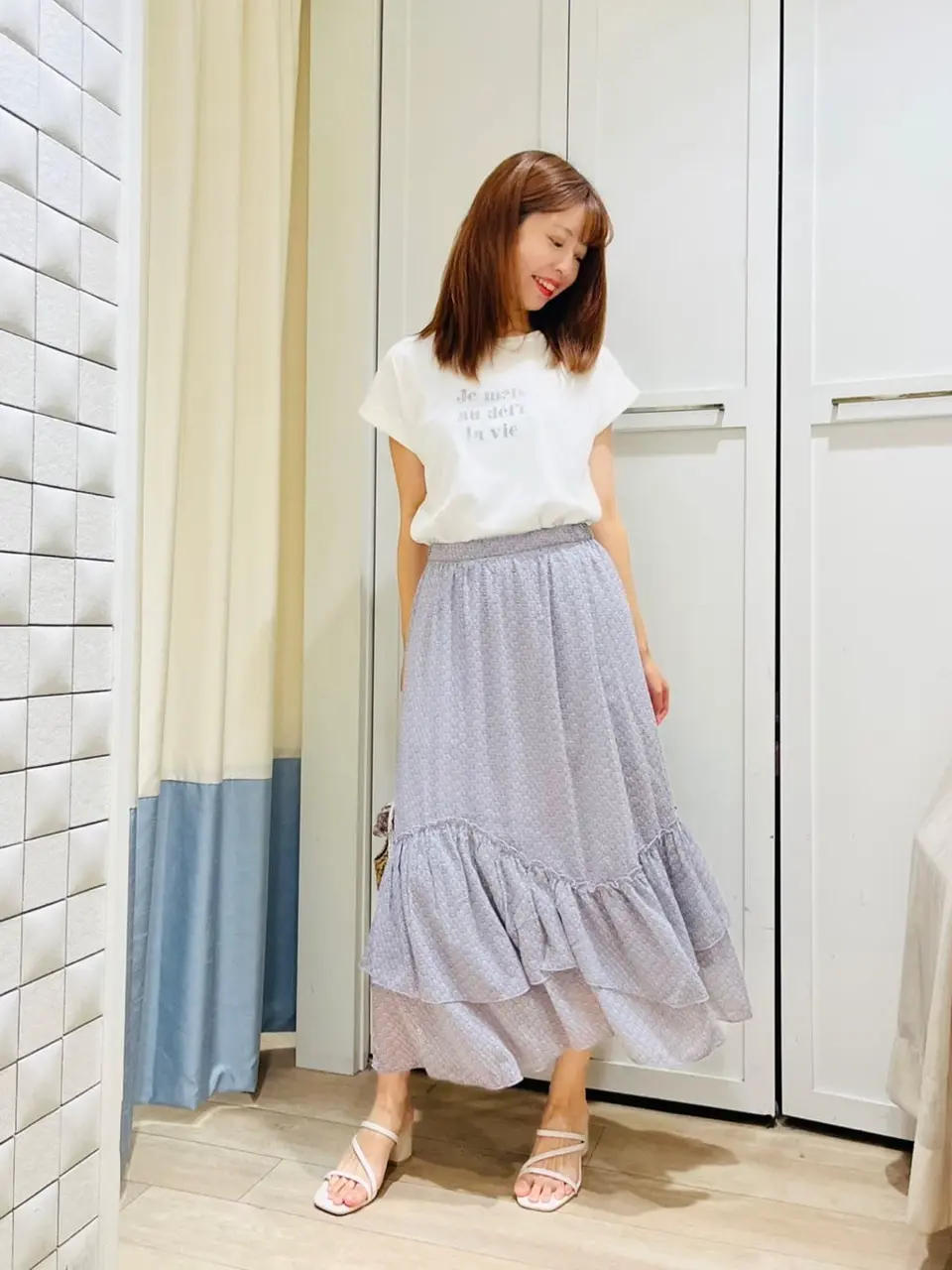 ANY SIS スタッフ コーディネート画像