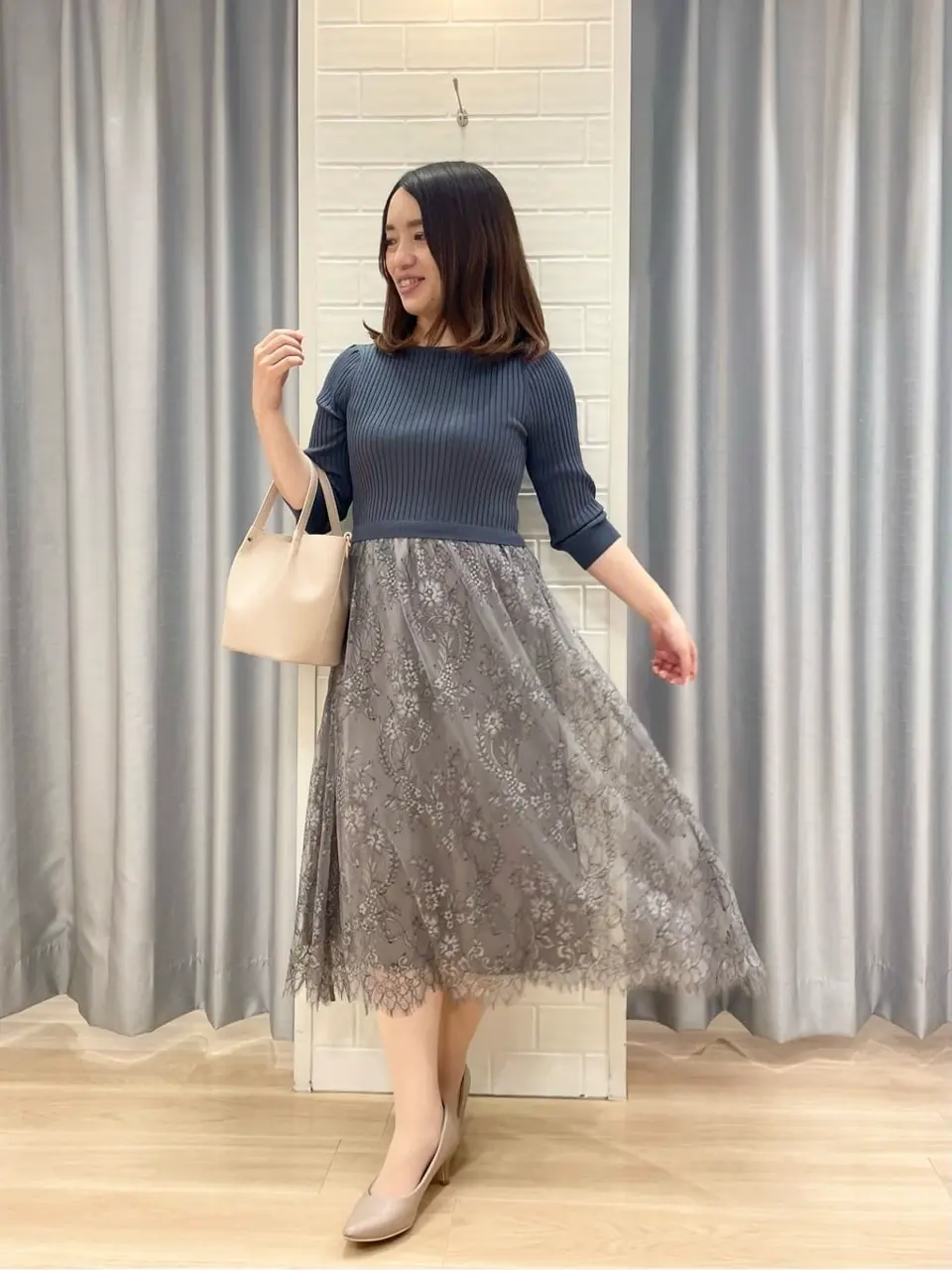 ANY SIS 丸岡 コーディネート画像