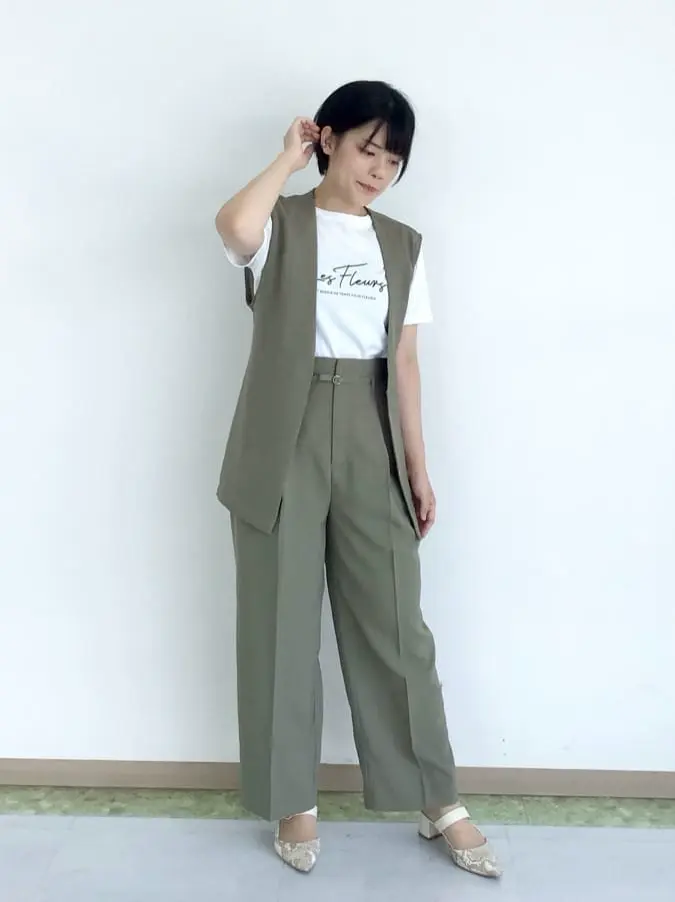 ANY SIS 土屋 コーディネート画像