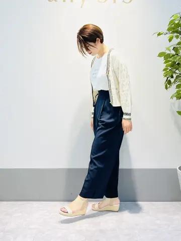 ANY SIS 岡本 コーディネート画像