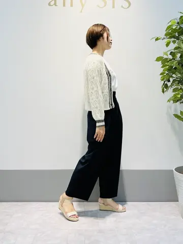 ANY SIS 岡本 コーディネート画像