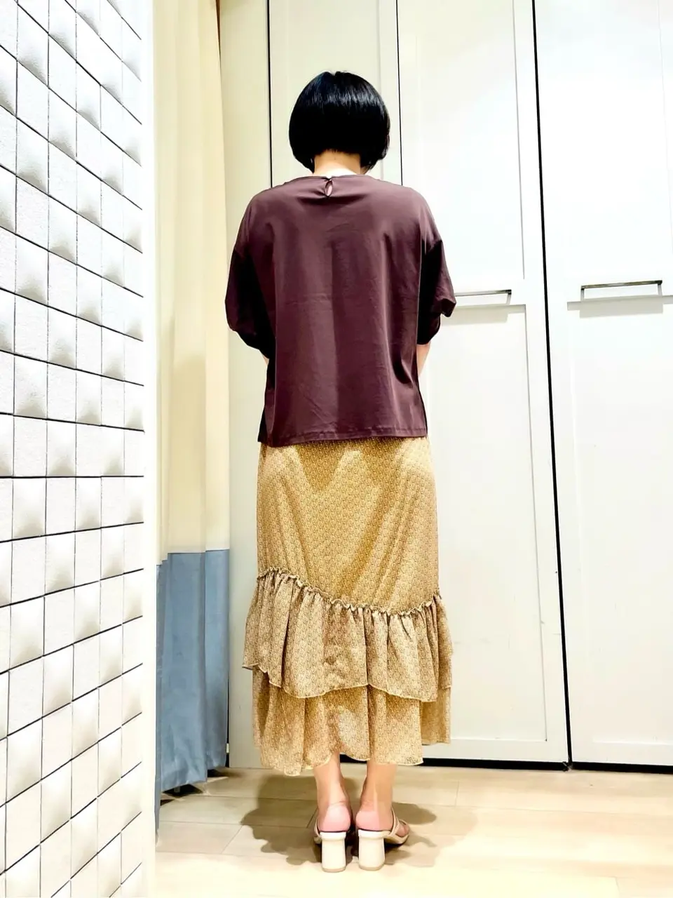 ANY SIS スタッフ コーディネート画像