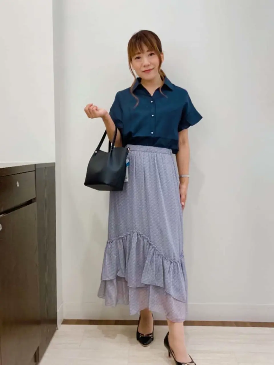 ANY SIS スタッフ コーディネート画像