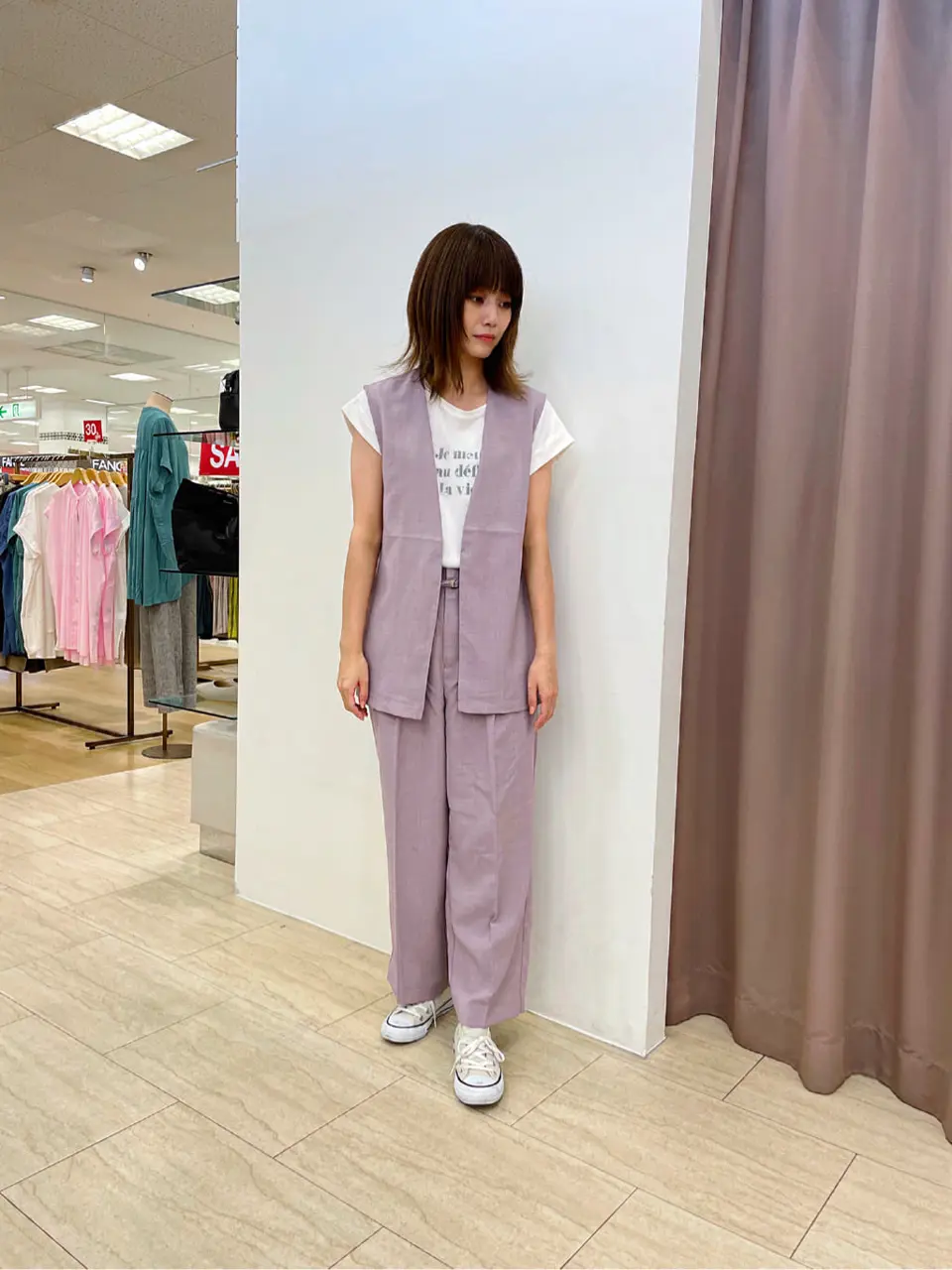  スタッフ コーディネート画像