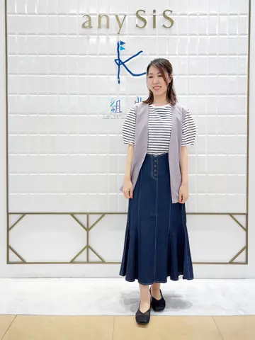 ANY SIS 上田 コーディネート画像