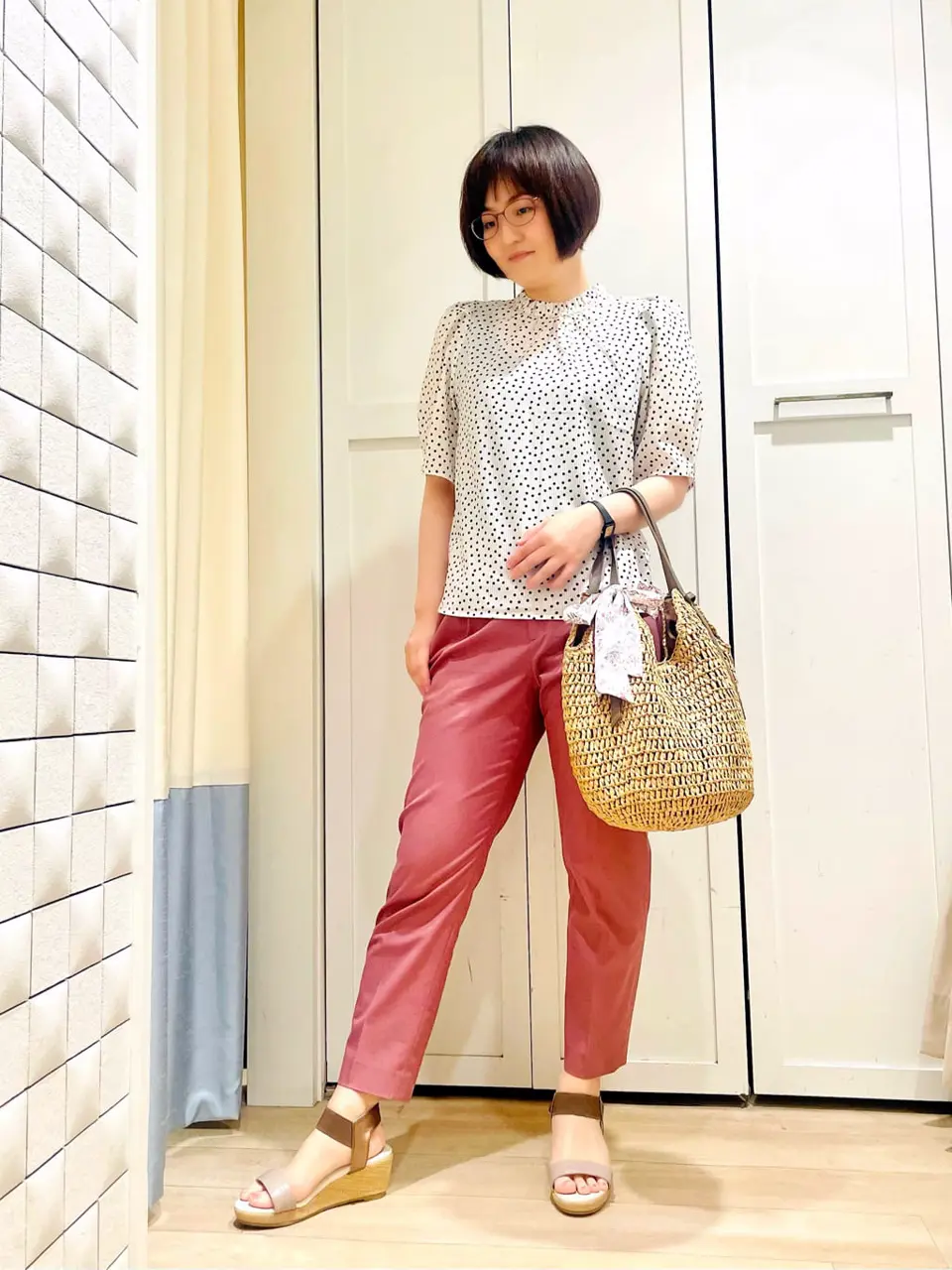 ANY SIS スタッフ コーディネート画像