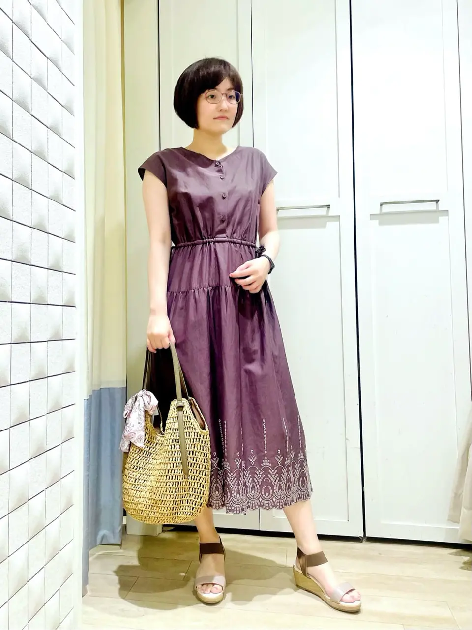 ANY SIS スタッフ コーディネート画像