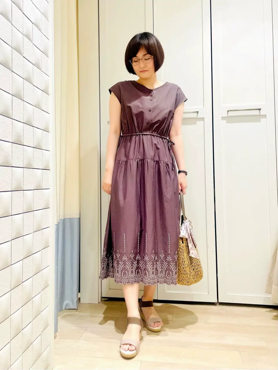 ANY SIS スタッフ コーディネート画像