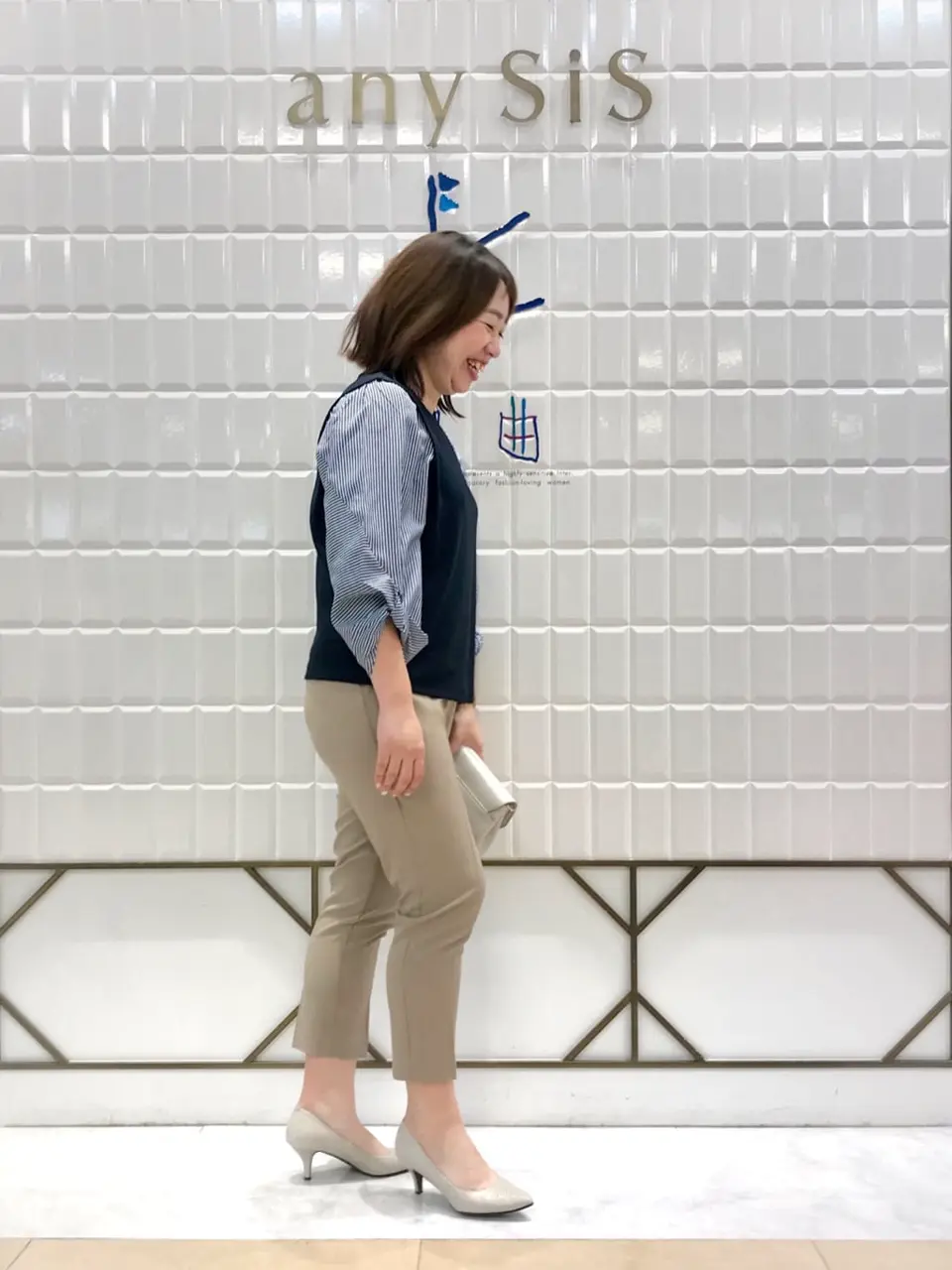 ANY SIS 中山 コーディネート画像