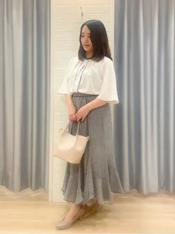 ANY SIS 丸岡 コーディネート画像