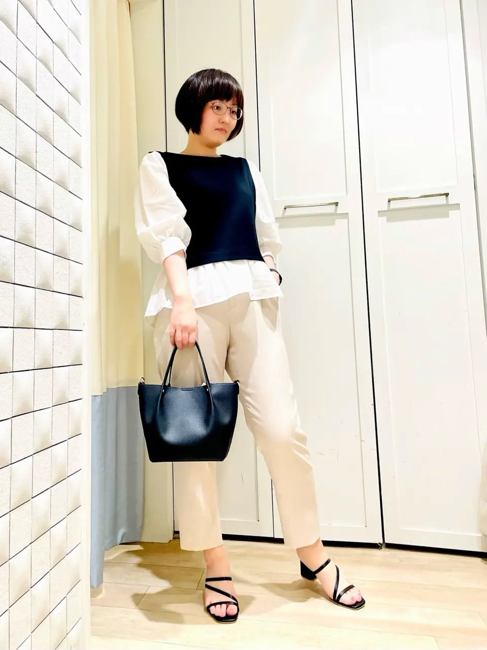 ANY SIS スタッフ コーディネート画像