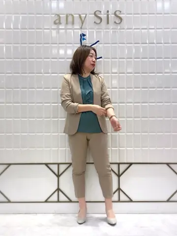 ANY SIS 中山 コーディネート画像
