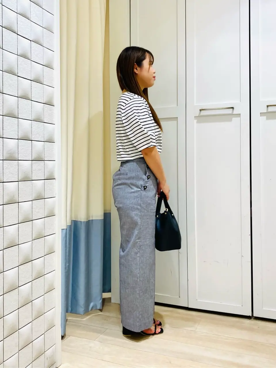 ANY SIS スタッフ コーディネート画像