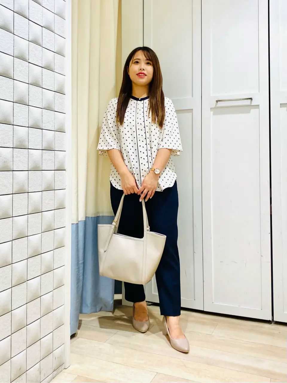 ANY SIS スタッフ コーディネート画像