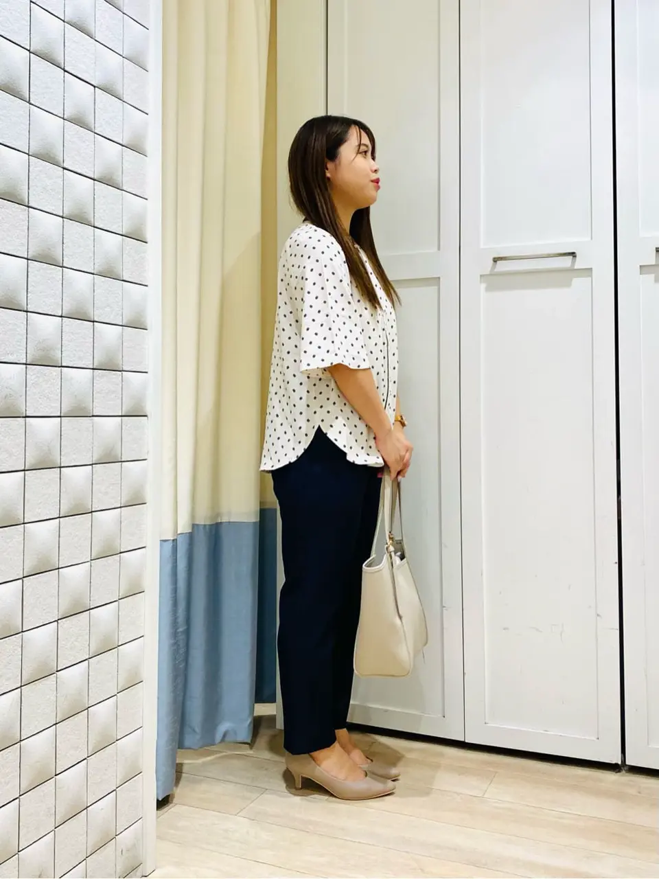 ANY SIS スタッフ コーディネート画像