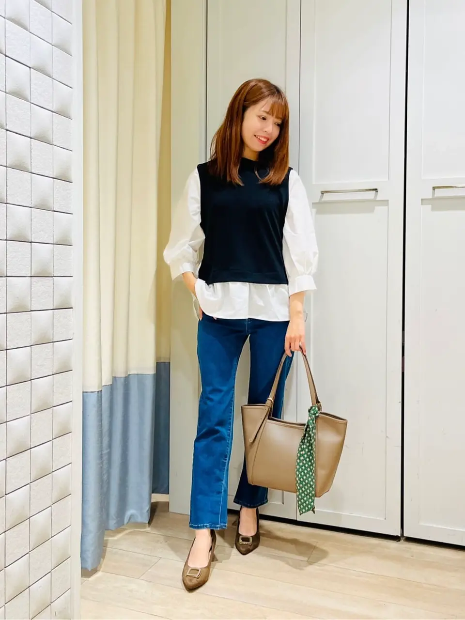  スタッフ コーディネート画像