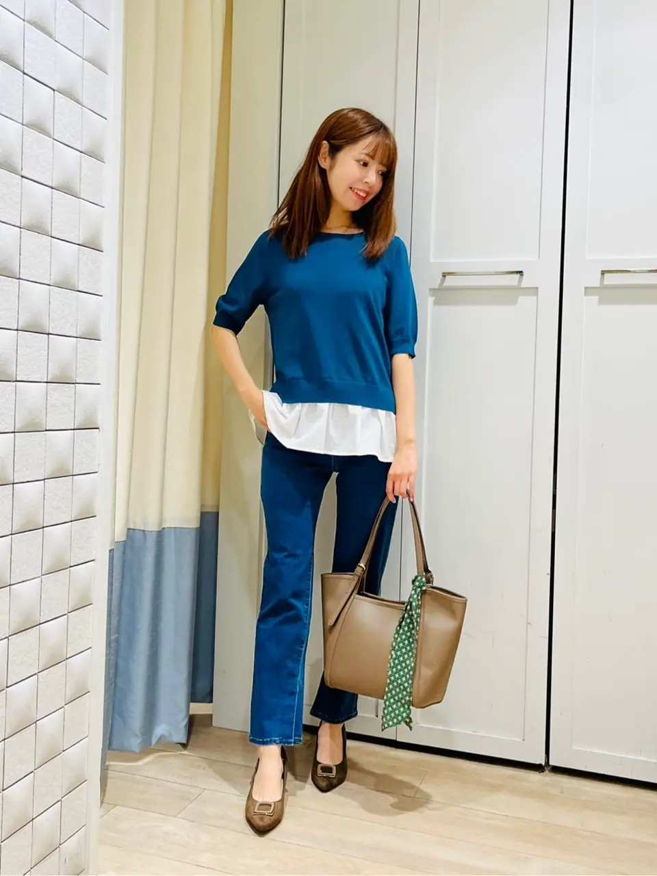  スタッフ コーディネート画像