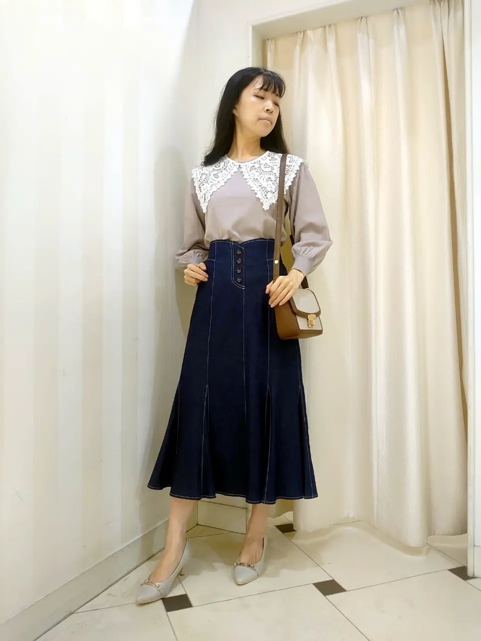 ANY SIS スタッフ コーディネート画像