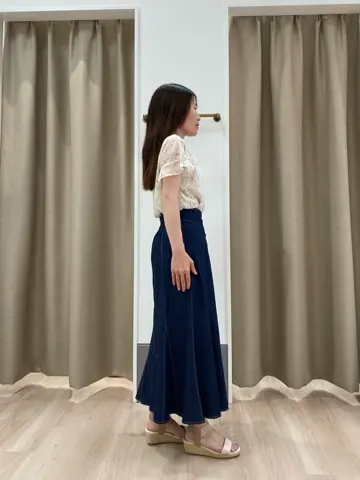 ANY SIS 長尾 コーディネート画像