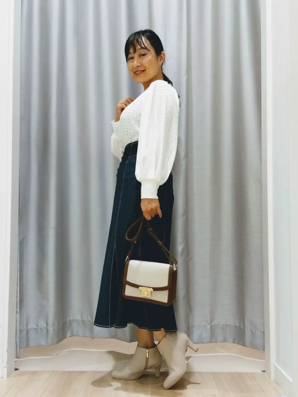 ANY SIS 佐藤 コーディネート画像