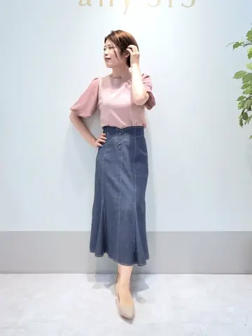 ANY SIS 岡本 コーディネート画像