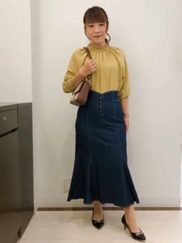 ANY SIS スタッフ コーディネート画像