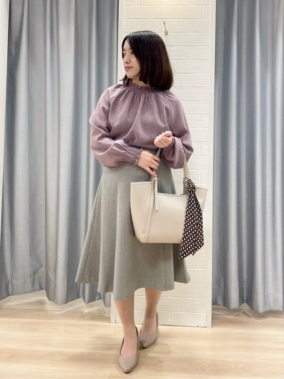 ANY SIS 丸岡 コーディネート画像