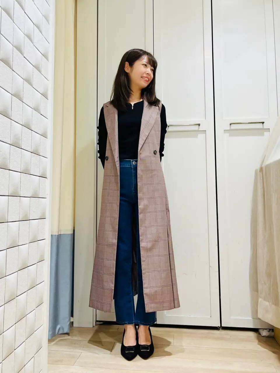 ANY SIS スタッフ コーディネート画像