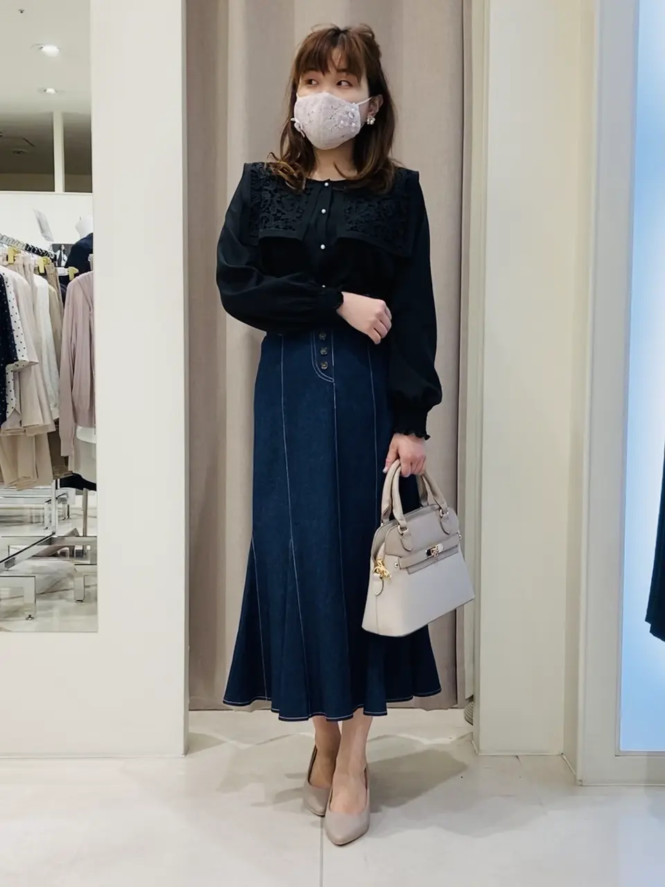 ANY SIS 川根　彩 コーディネート画像