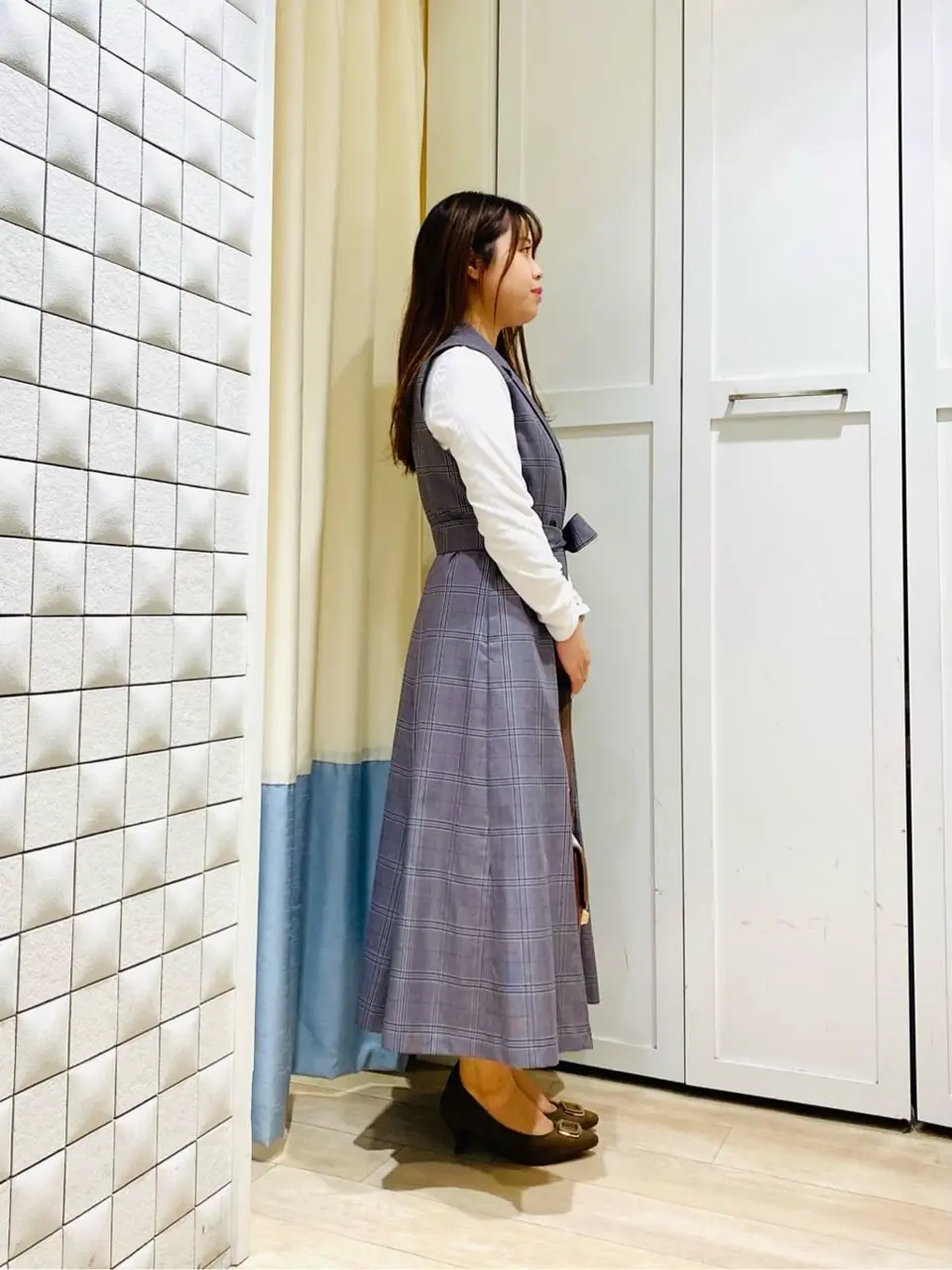 ANY SIS スタッフ コーディネート画像