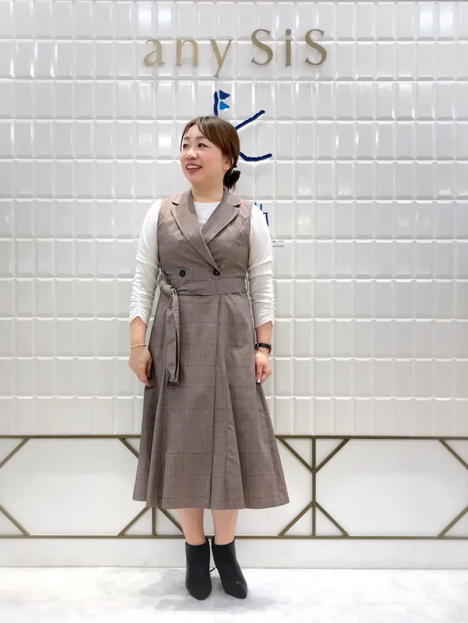ANY SIS 中山 コーディネート画像