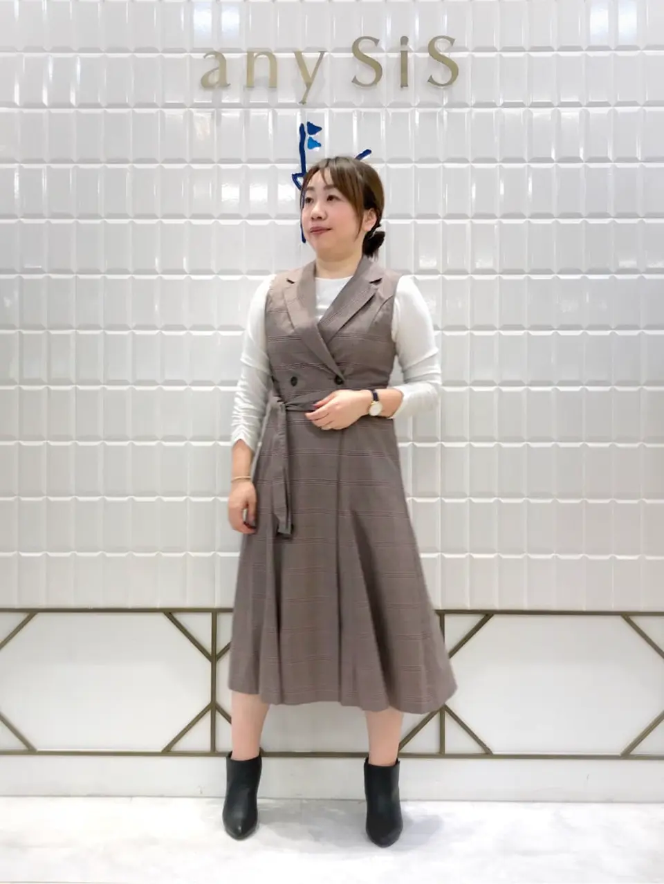 ANY SIS 中山 コーディネート画像