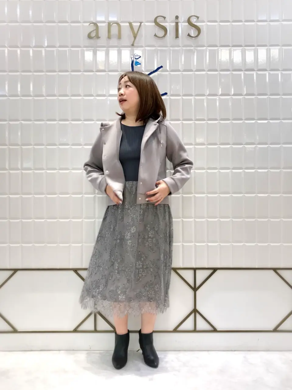 ANY SIS 中山 コーディネート画像