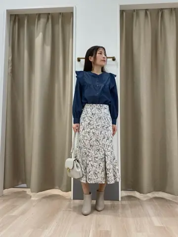 ANY SIS 長尾 コーディネート画像