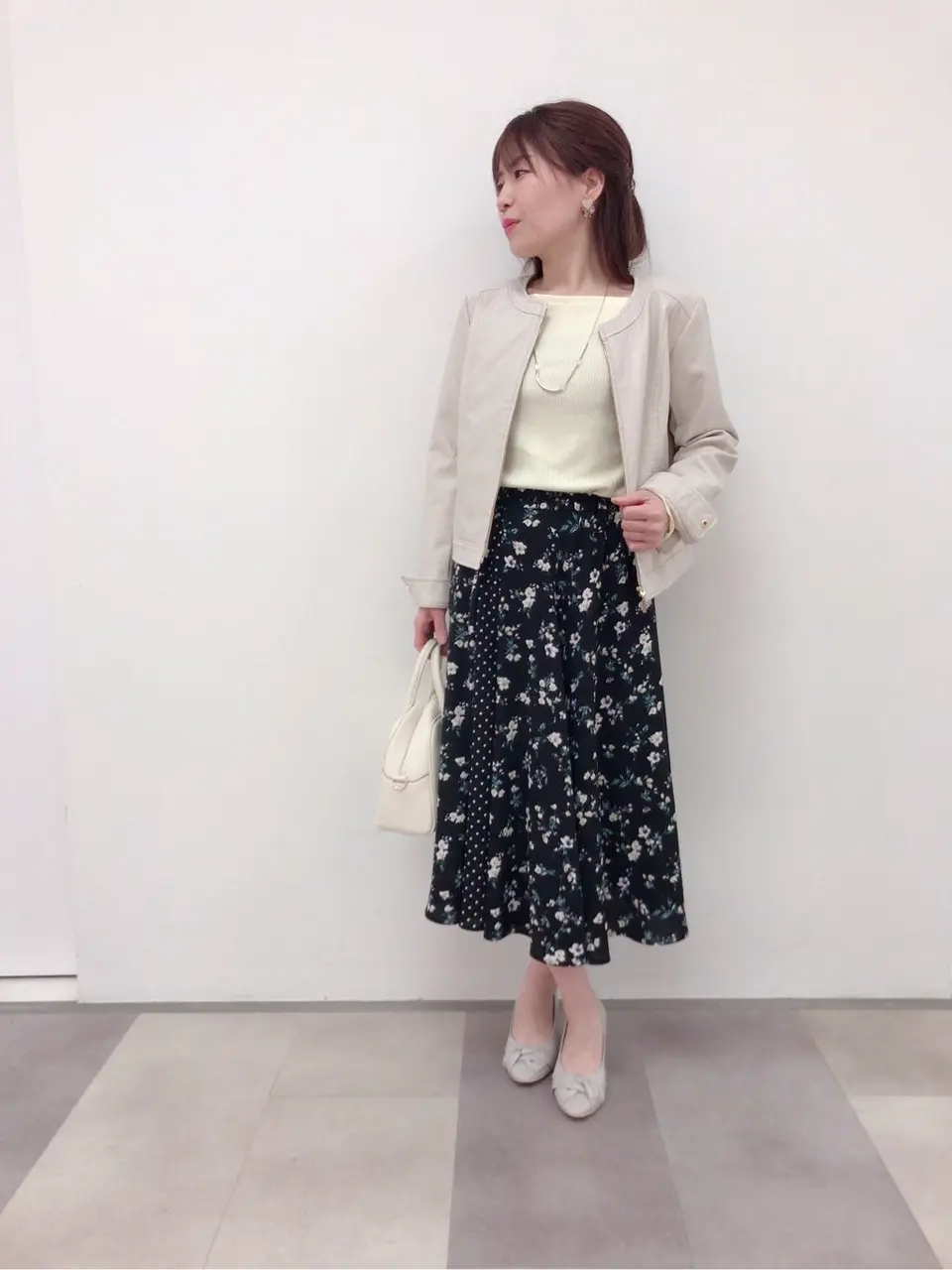 ANY SIS 長尾 コーディネート画像