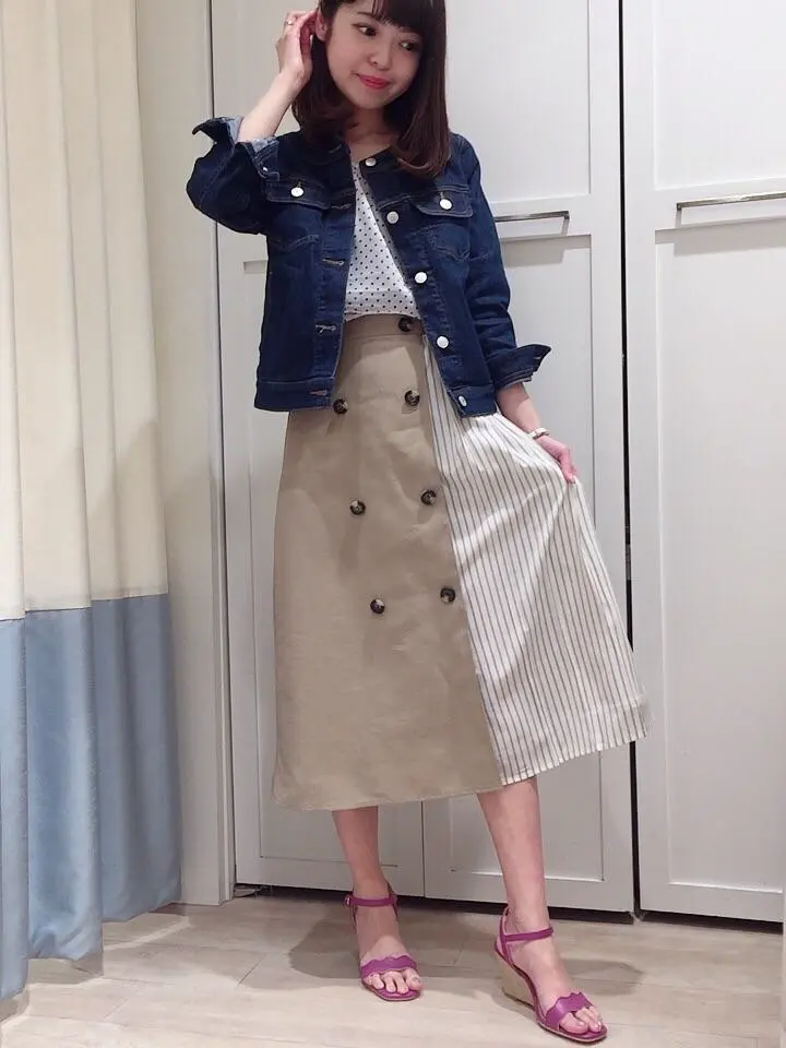  スタッフ コーディネート画像