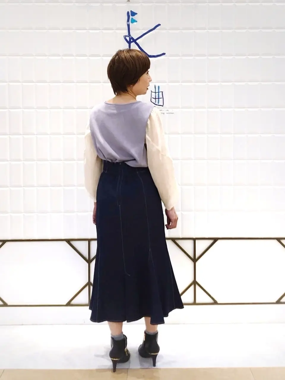 ANY SIS 井上 コーディネート画像